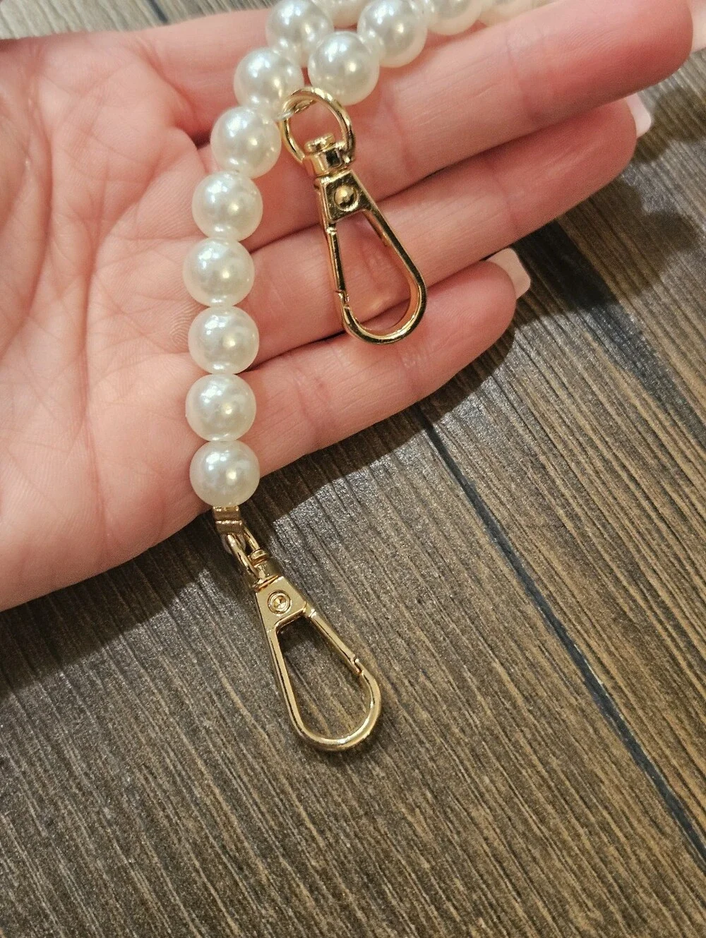 NEW Clutch Conversion Insert + Pearl Shoulder Crossbody Strap